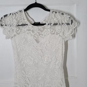 White dress